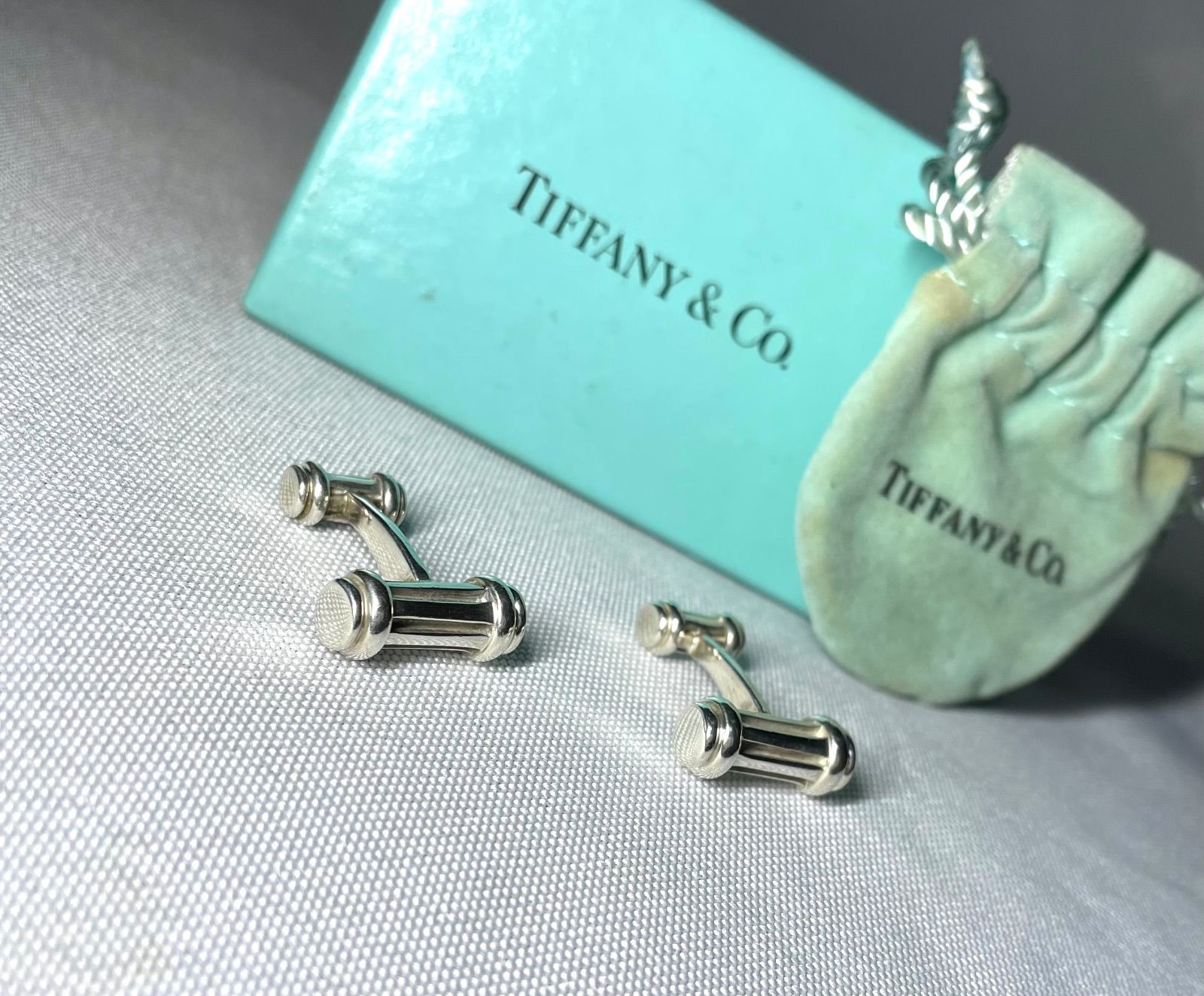 Tiffany ティファニー ローラーデザイン ヴィンテージカフス