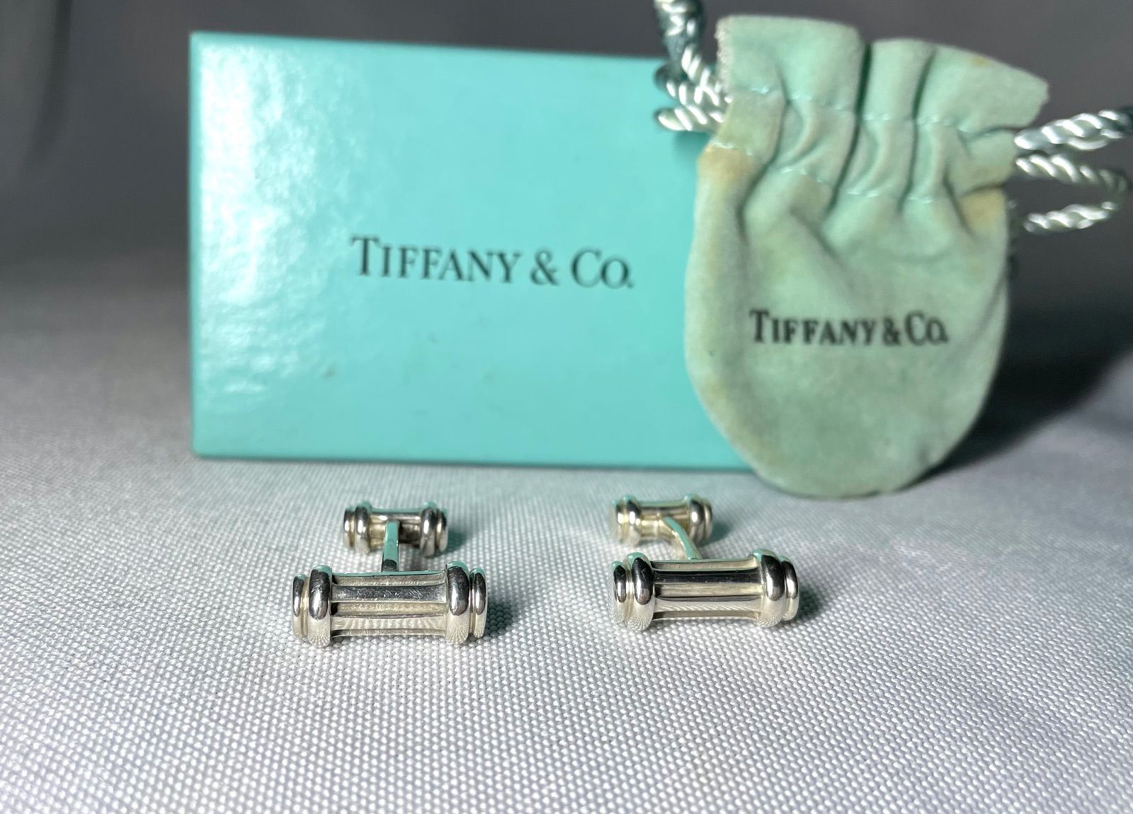 Tiffany ティファニー ローラーデザイン ヴィンテージカフス