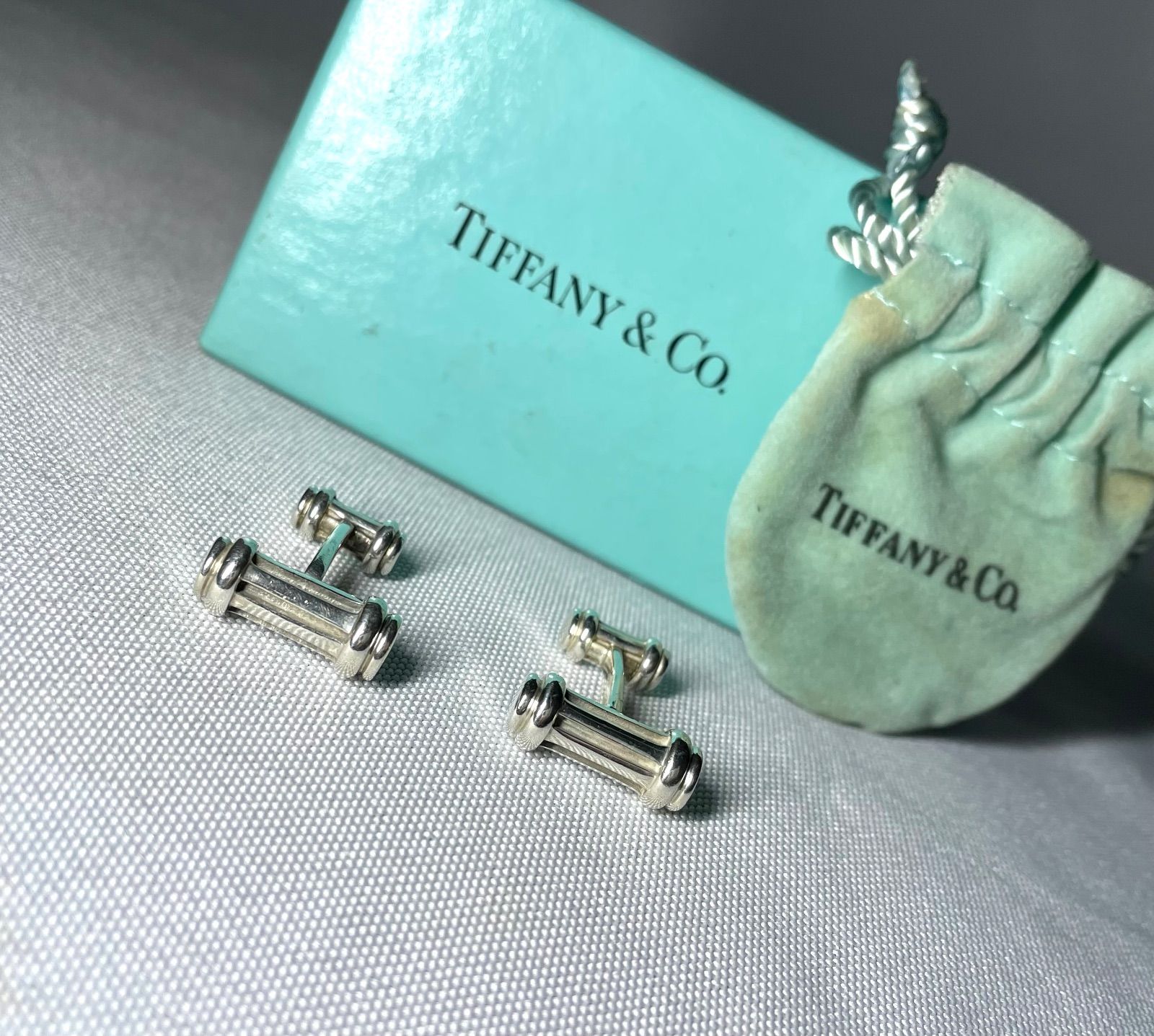 Tiffany ティファニー ローラーデザイン ヴィンテージカフス