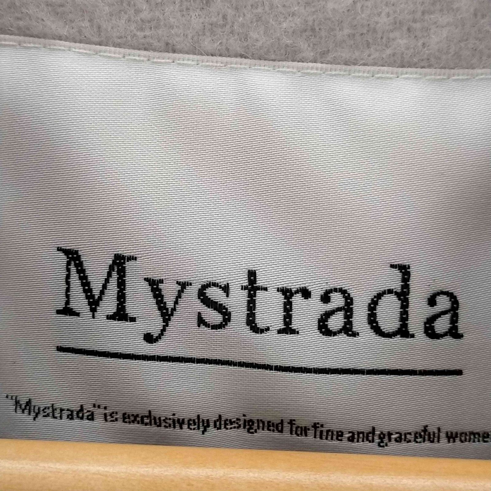 マイストラーダ mystrada スタンドカラーコート レディース JPN：34