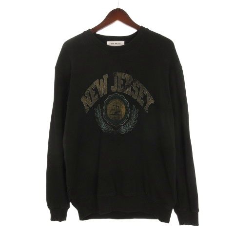 ウィムガゼット Whim Gazette 23SS THE PAUSE カレッジロゴ スウェット