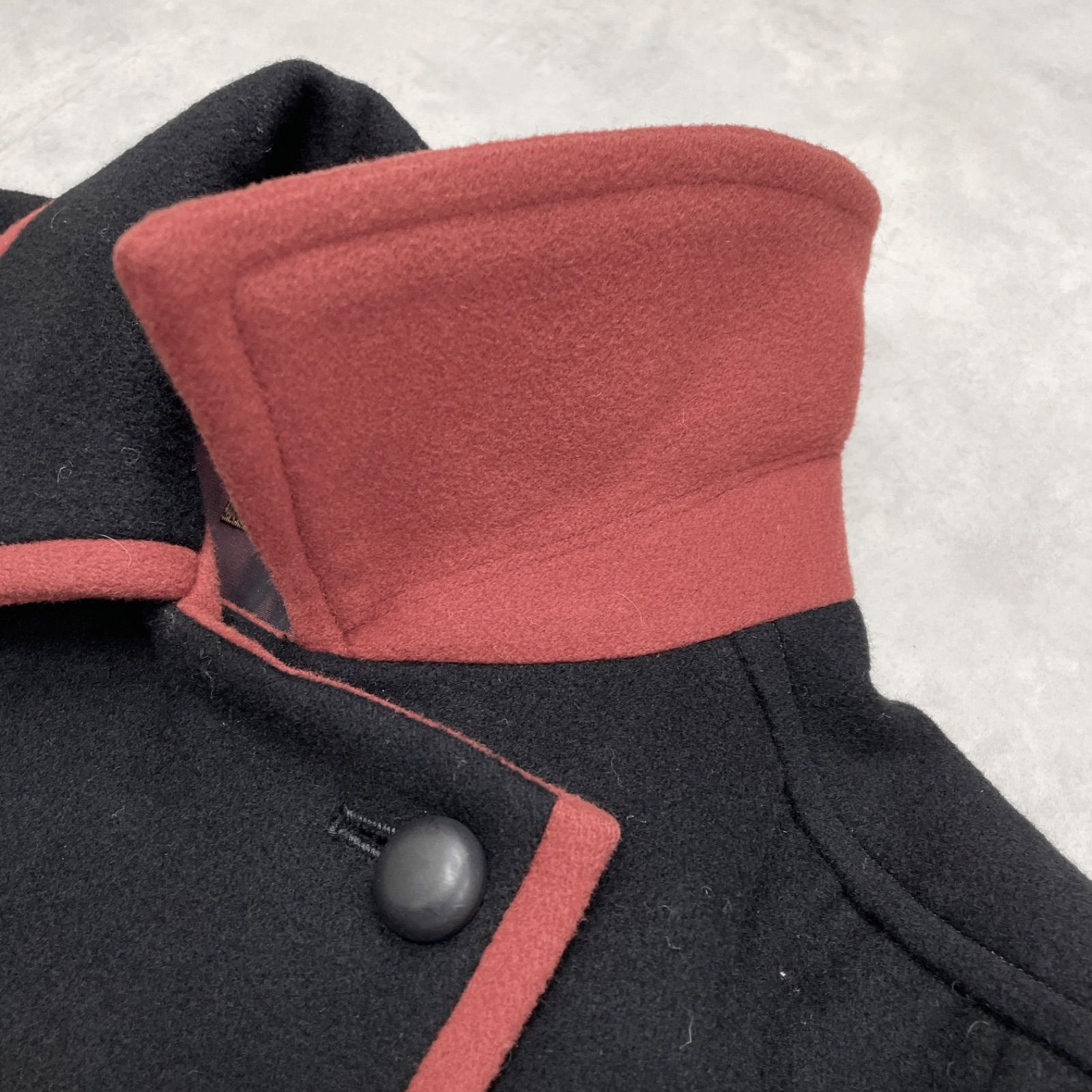 YVES SAINT LAURENT イヴサンローラン ロングコート ベルト パイピング