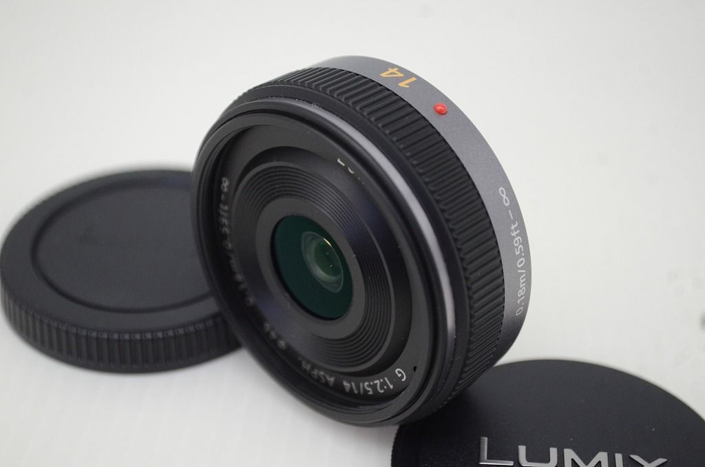 美品 Panasonic パナソニック LUMIX G 14mm F2.5 ASPH. H-H014 広角