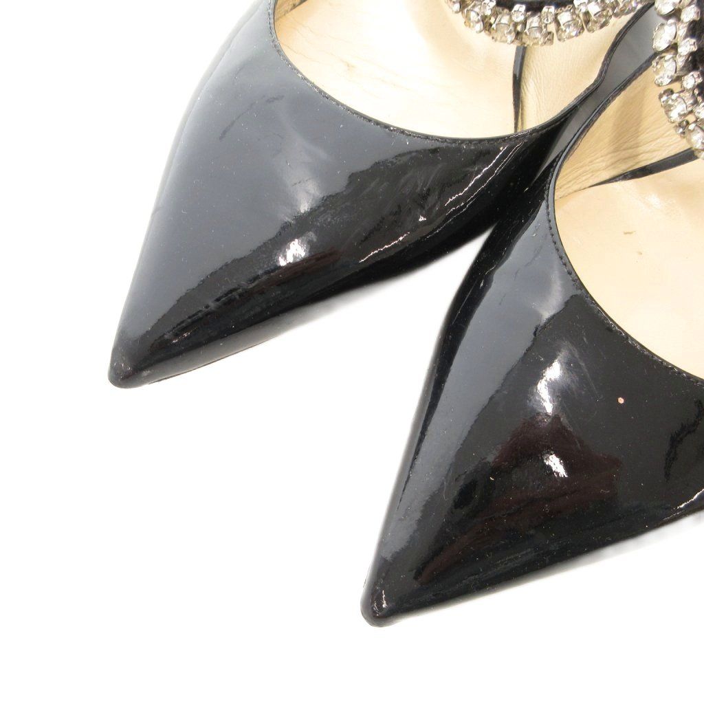 ジミーチュウ JIMMY CHOO BING ミュール フラットサンダル 39 ポイン