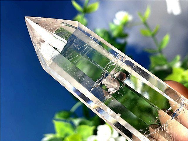 AAA級☆天然高透明度水晶柱子B88B2/46B05C - メルカリ