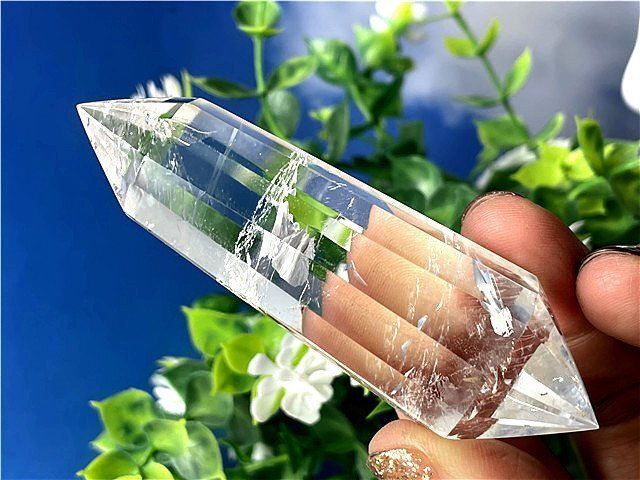 AAA級☆天然高透明度水晶柱子B88B2/46B05C - メルカリ