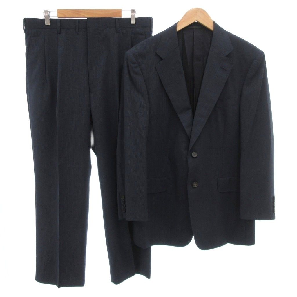 アクアスキュータム　パンツスーツ アクアスキュータム AQUASCUTUM セットアップ シングル スーツ