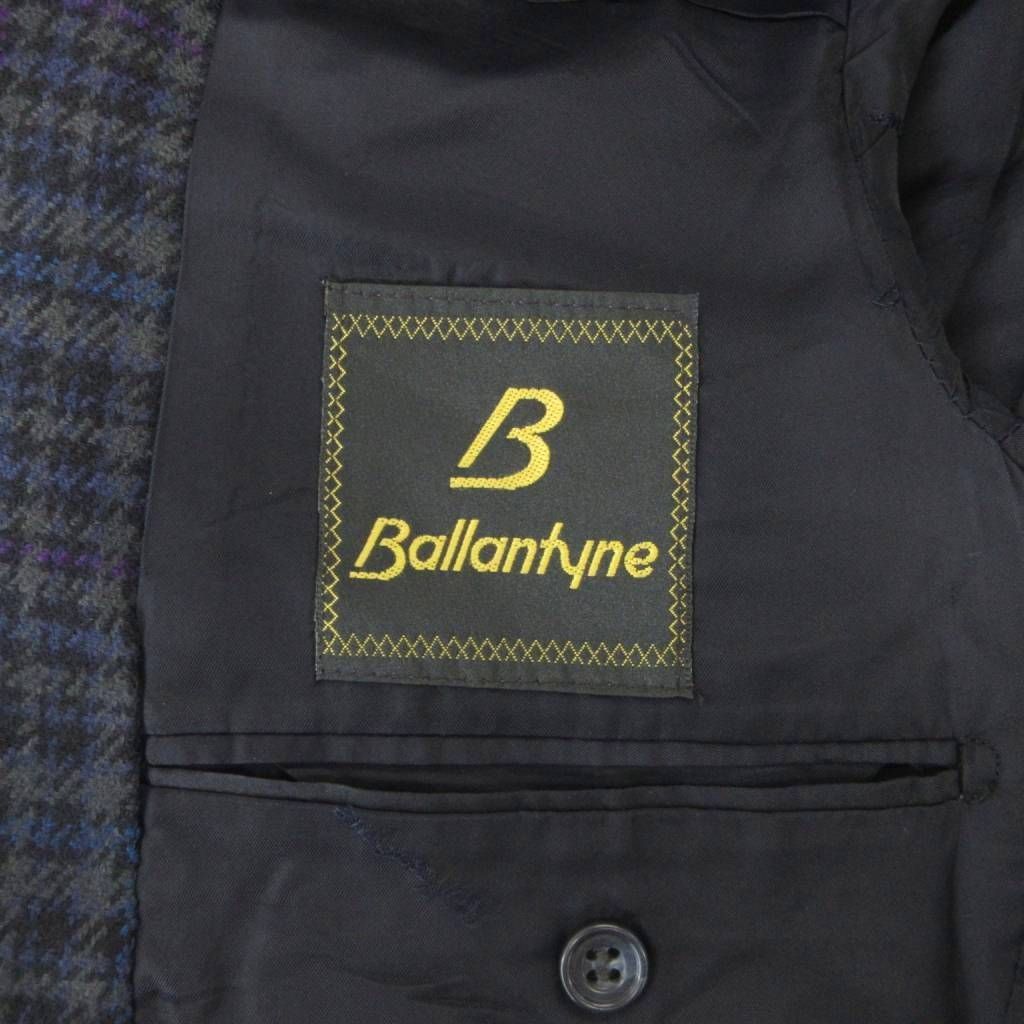 BALLANTYNE テーラードジャケット グレー BALLANTYNE テーラードジャケット グレー