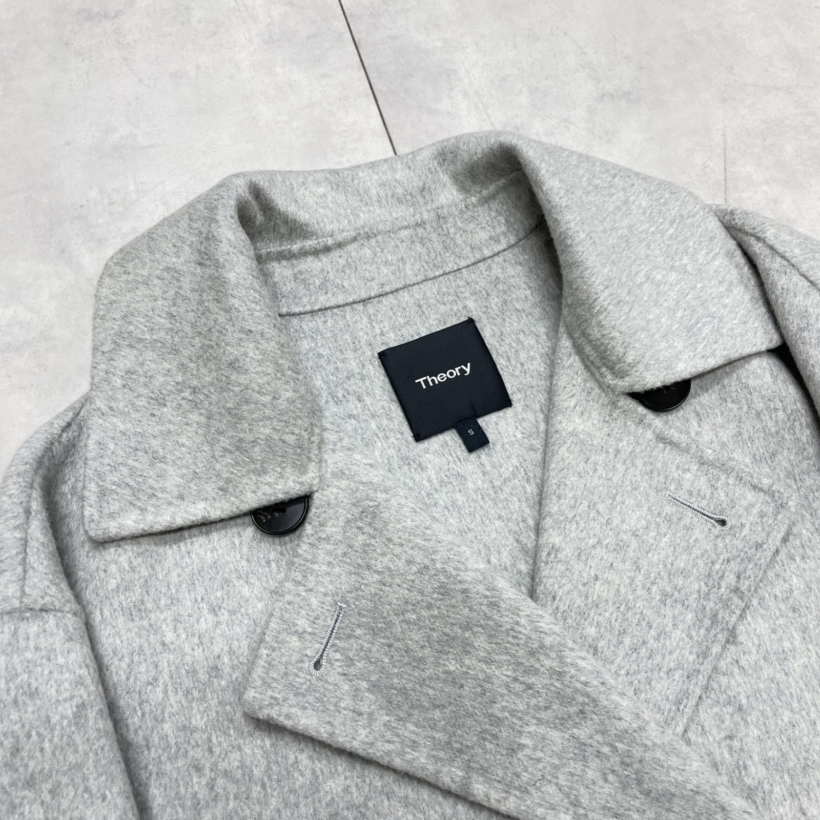 Theory セオリー CASUAL PEACOAT B ショートコート ダブルフェイス