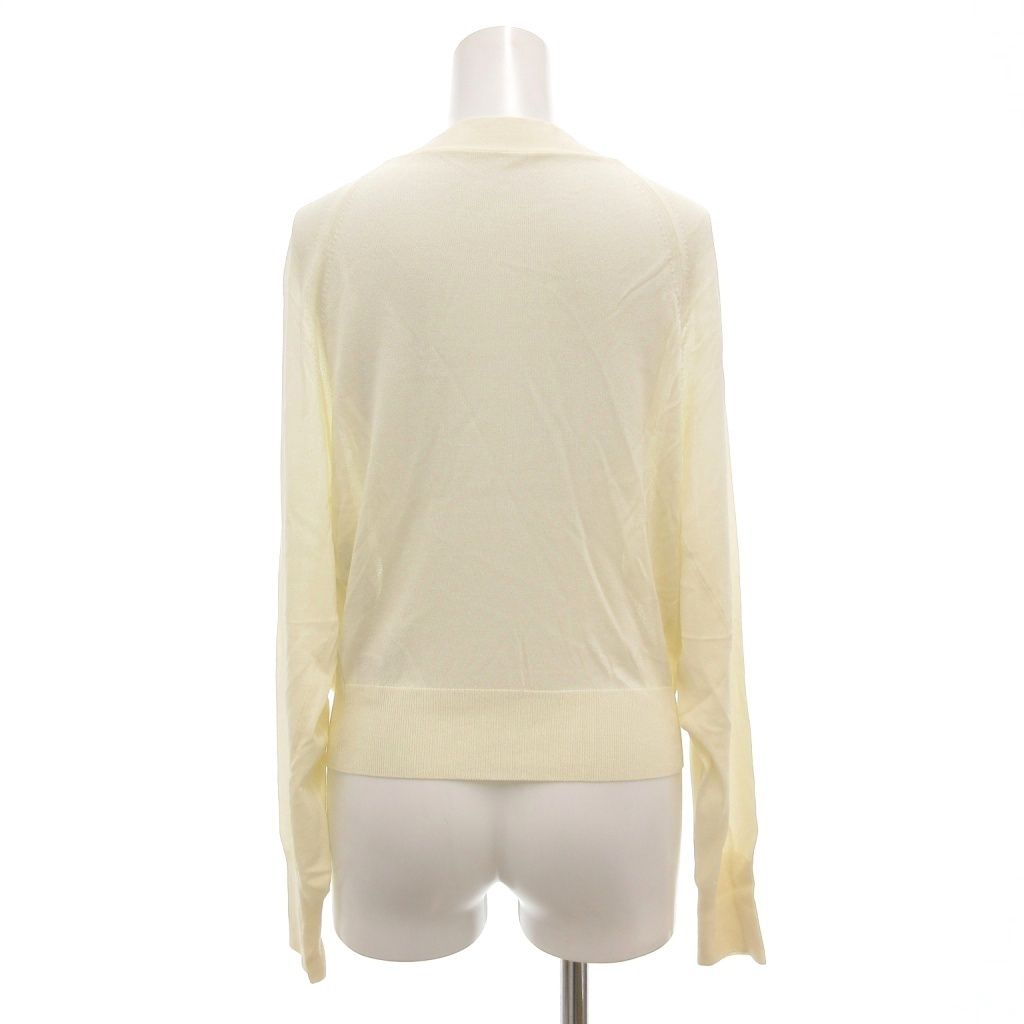 フォクシー FOXEY Vネック カーディガン シアーニット 長袖