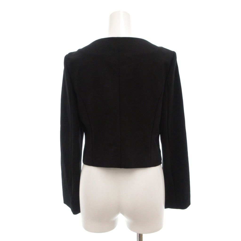 フォクシーニューヨーク FOXEY NEW YORK エリゼ ショート丈 ノーカラー