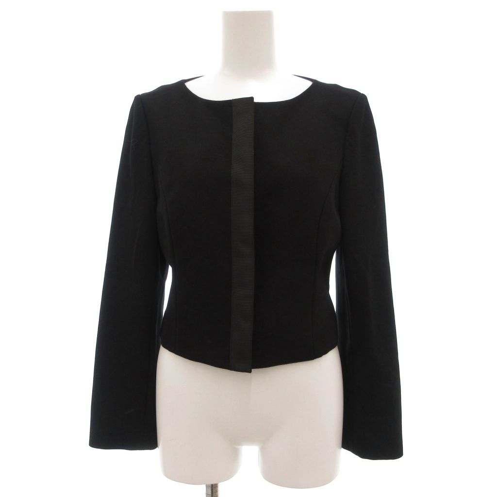 フォクシーニューヨーク FOXEY NEW YORK エリゼ ショート丈 ノーカラー