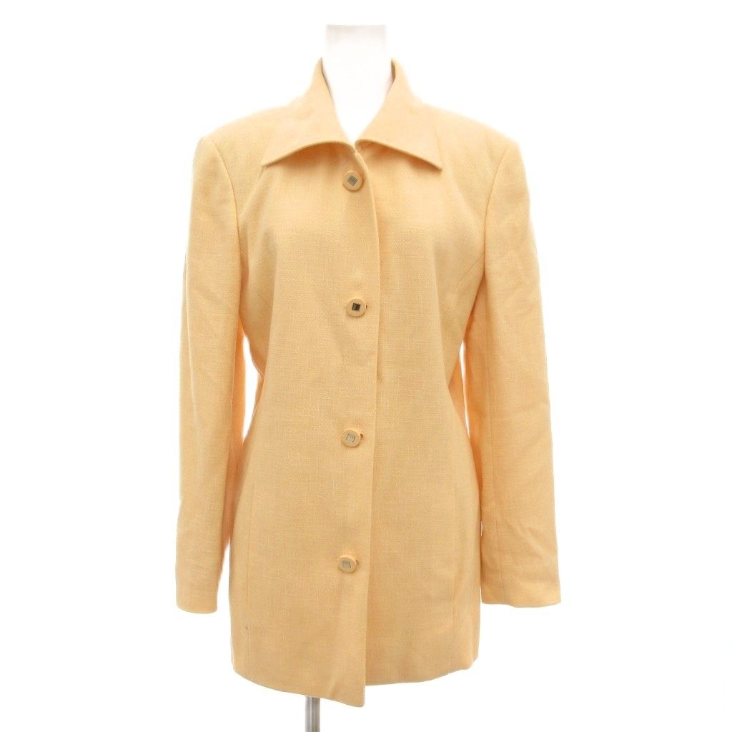 【中古】セリーヌ CELINE ジャケット 装飾ボタン 背抜き オレンジ系 /UO レディース セリーヌ CELINE ジャケット 装飾ボタン 背抜き オレンジ系 /UO - メルカリ