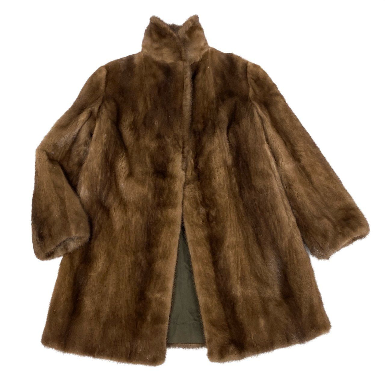 25L5 SAGA MINK サガミンク 金サガ デミバフミンク ファーコート