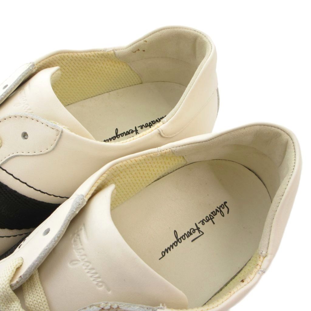 サルヴァトーレフェラガモ Salvatore Ferragamo ラインスニーカー