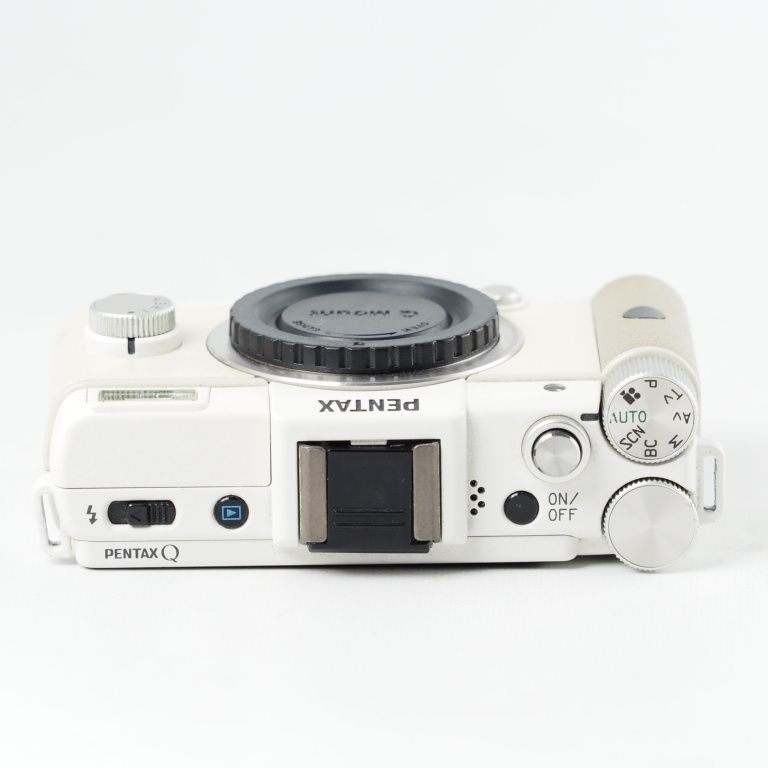 PENTAX ペンタックス ミラーレス一眼 Q ボディ ホワイト #14056 - メルカリ