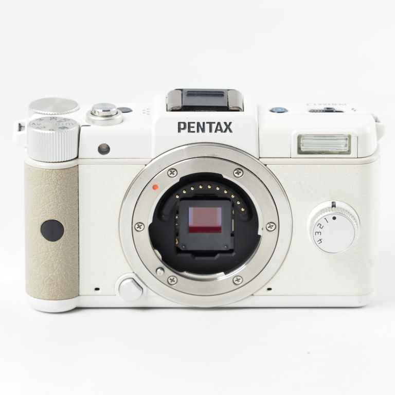 PENTAX ペンタックス ミラーレス一眼 Q ボディ ホワイト #14056 - メルカリ