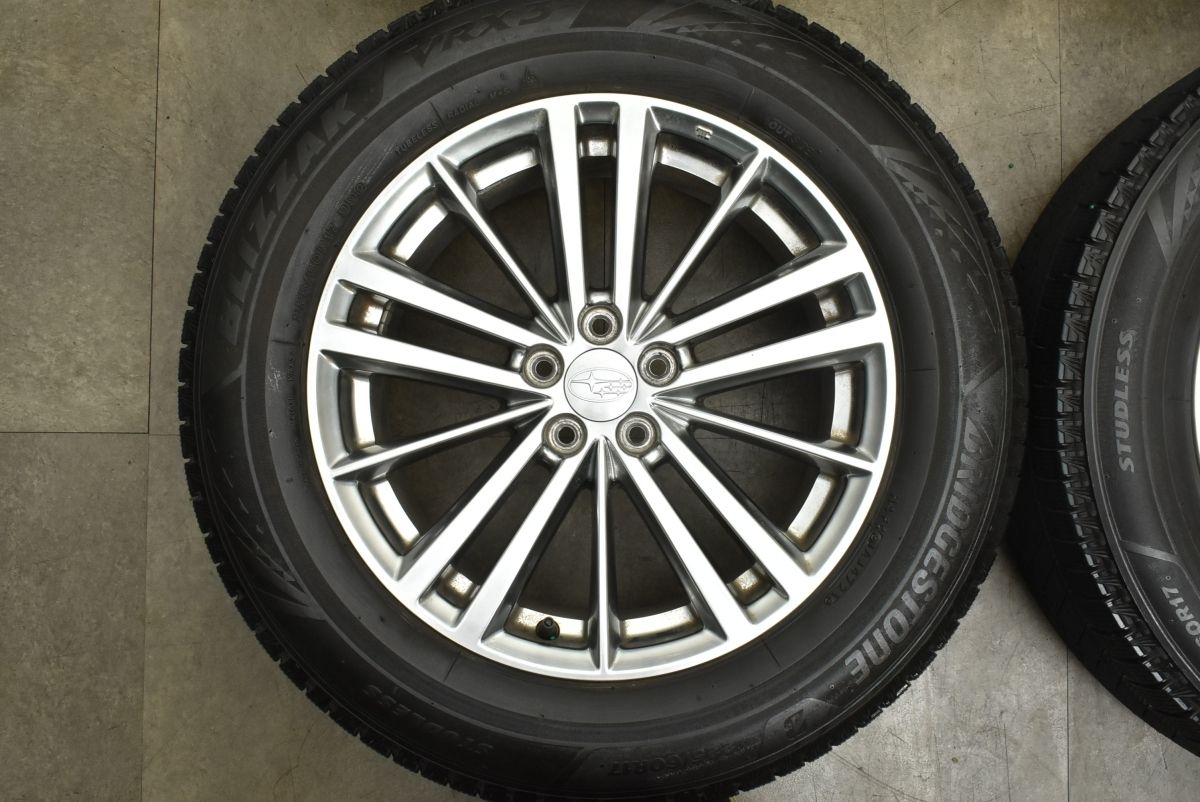 スタッドレス】スバル GP インプレッサ 純正 17in 7J +48 PCD100