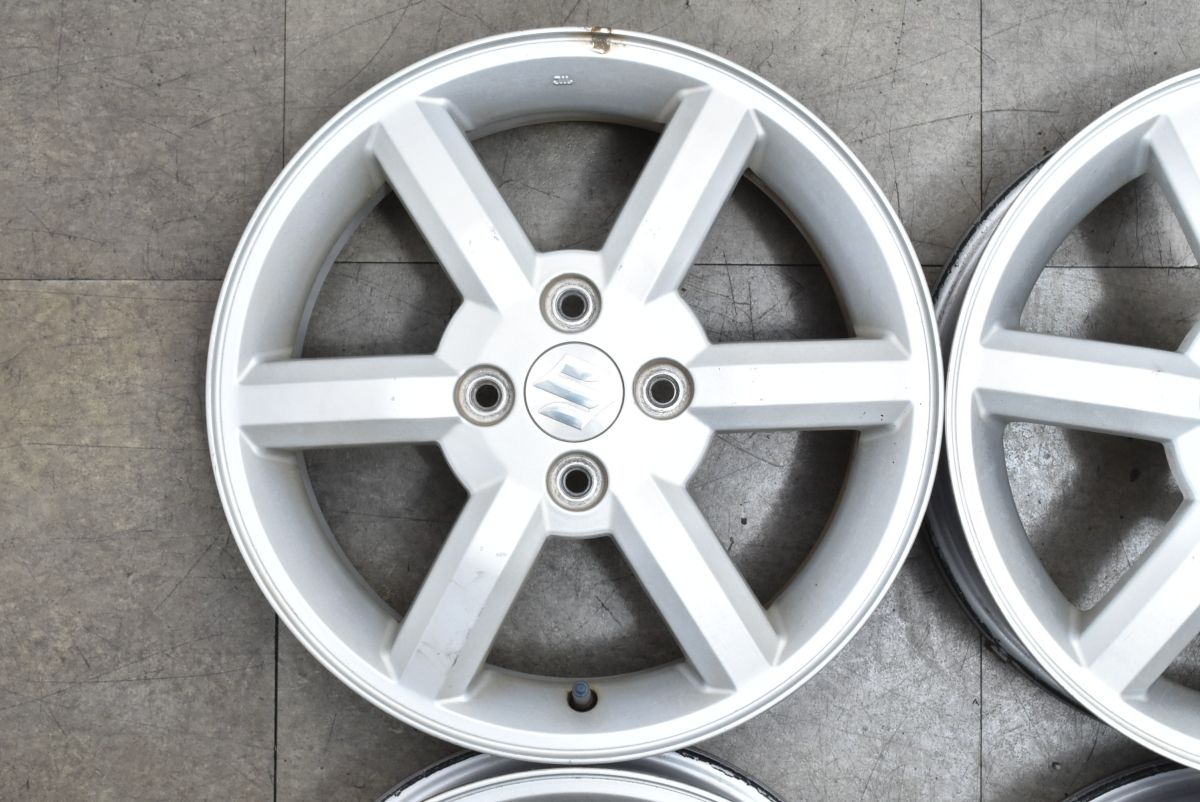  スタッドレス用に スズキ Kei 15 in 4 5 J 50 PCD 100 4本セット 交換用 インチアップ ワゴンR スペーシア ハスラー 14インチ ホイール