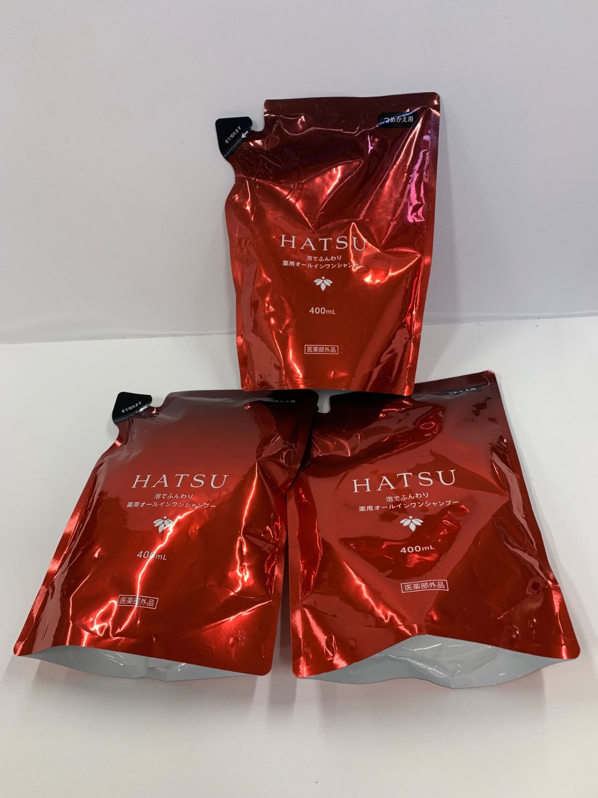 E606 山田養蜂場 HATSU 泡でふんわり薬用オールインワンシャンプー