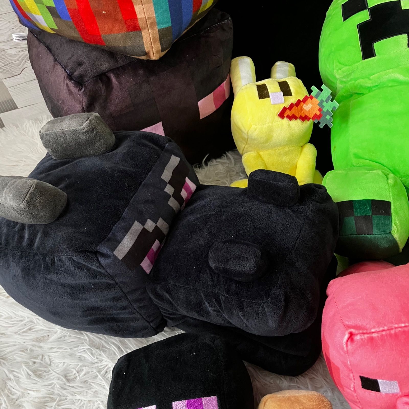 マイクラ　ぬいぐるみ　まとめ売り　19点セット マインクラフト マイクラ ぬいぐるみ 大量まとめ売り 19点セット