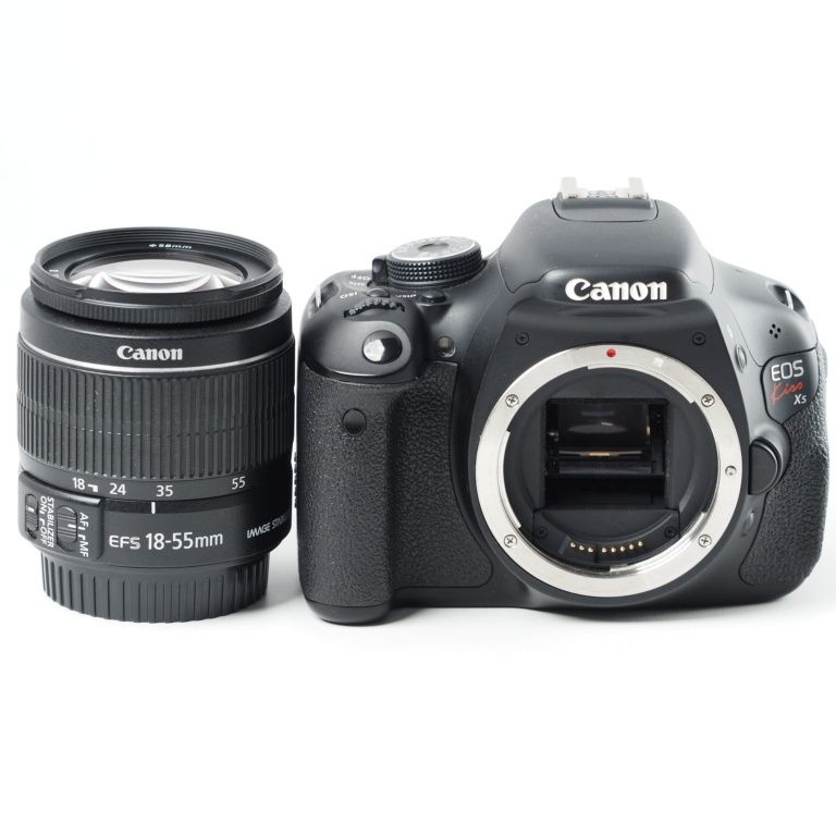 Canon EOS Kiss X5 レンズキット EF-S18-55mm F3.5-5.6 IS II付属