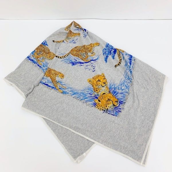 HERMES エルメス ストール ショール スカーフ マフラー カレ GUEPARDS