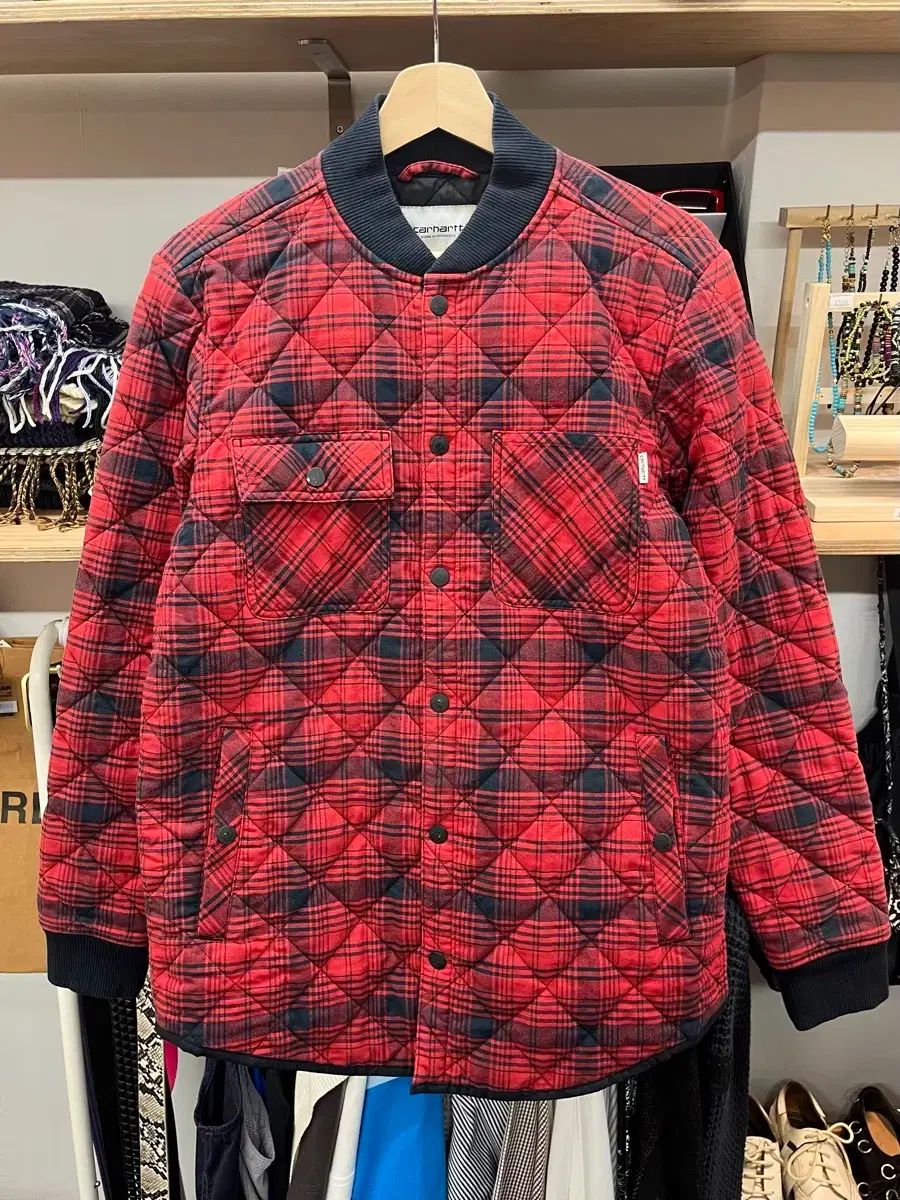 95 100 カーハート WIP キルティングジャケット M