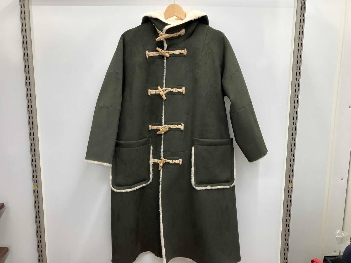 Tao COMME des GARCONS タオ コムデギャルソン フェイクムートンダッフルコート Sサイズ カーキ TJ C 011 AD 2025