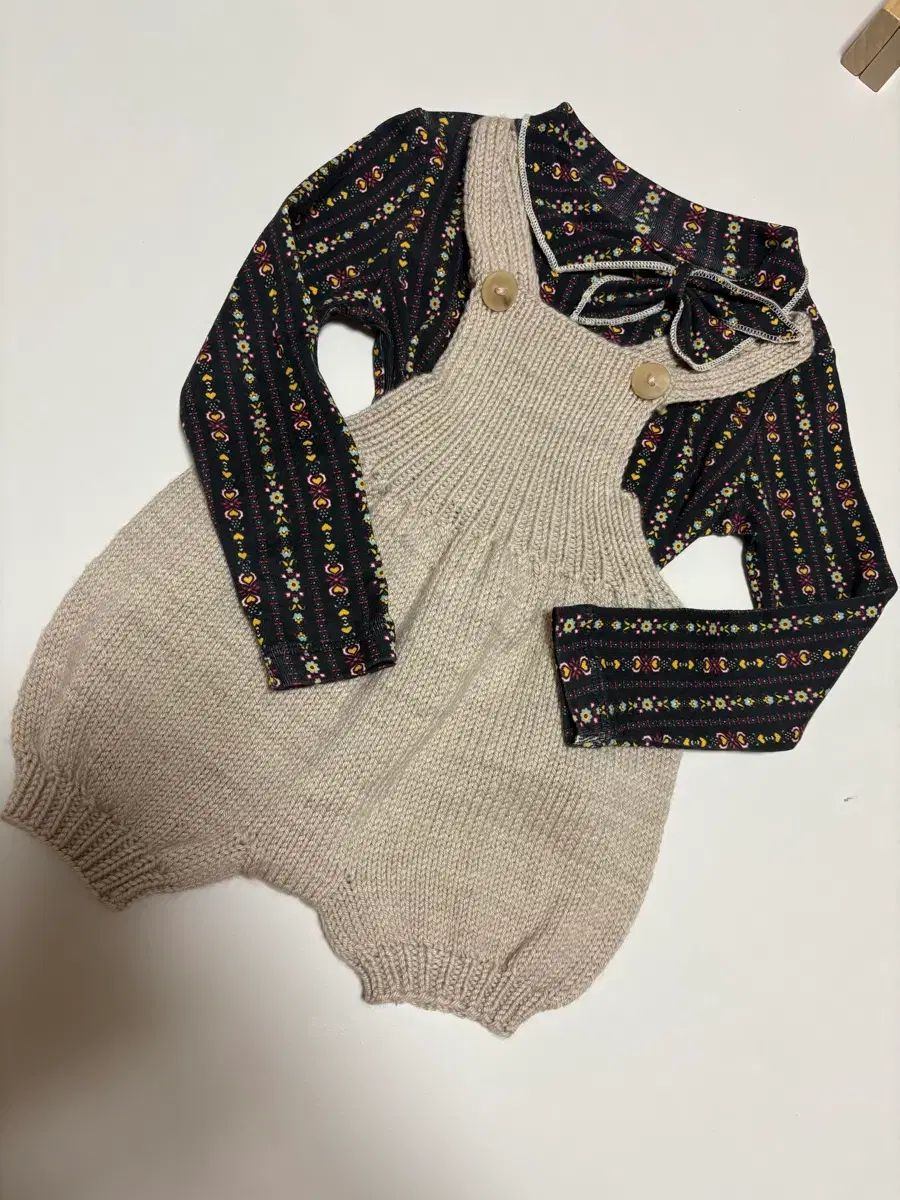 ミシャアンドパフ ベイビー 롬퍼 Tシャツ 12-18 m 3 y