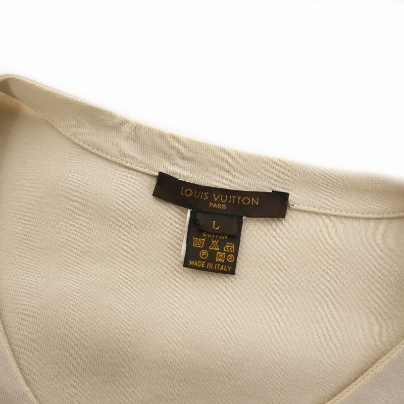 ルイヴィトン LOUIS VUITTON Long Sleeve Logo Patch ロングスリーブ