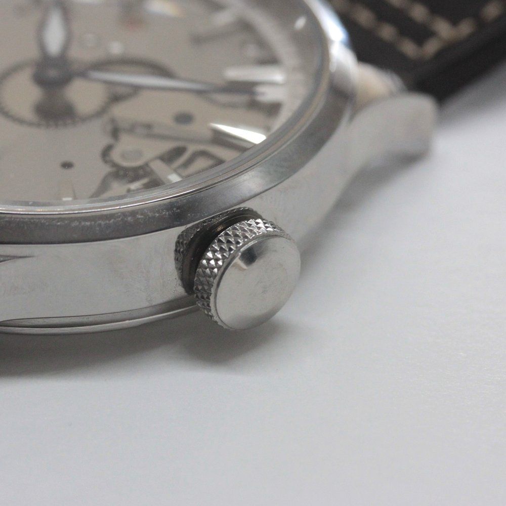  正美堂オリジナル腕時計 スケルトン スイス製手巻き式ムーブメント db 9 601 s 腕時計(デジタル) 時計