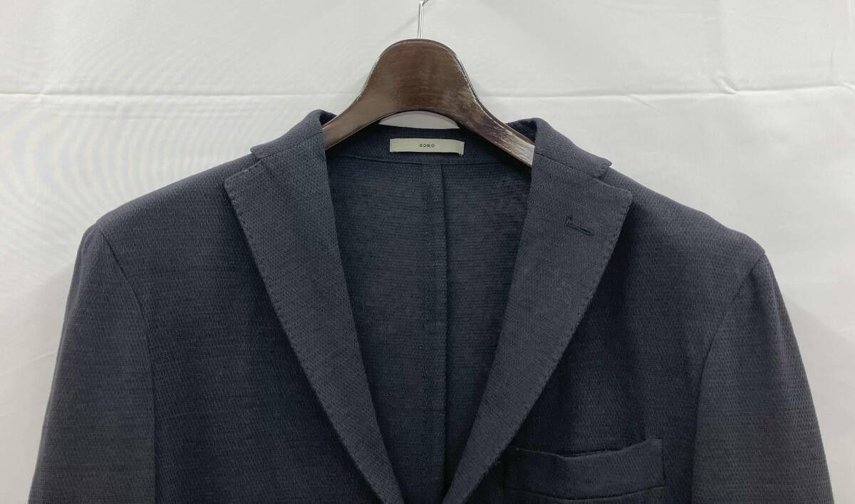 Boglioli ボリオリ テーラードジャケット 麻100% イタリア製 薄手