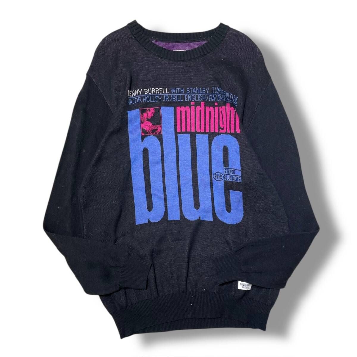 美品/希少✨WACKOMARIA BLUENOTE 23AW ニット　黒　XL 美品/希少✨WACKOMARIA BLUENOTE 23AW ニット 黒 XL