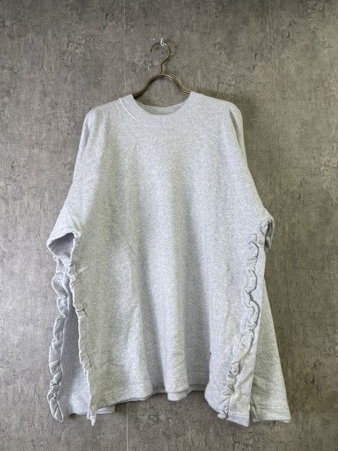 日本製 HOLIDAY 購入 ﾎﾘﾃﾞｲ MINI SWEAT RUFFLE TOPS ﾐﾆ ｽｳｪｯﾄ ﾗｯﾌﾙ