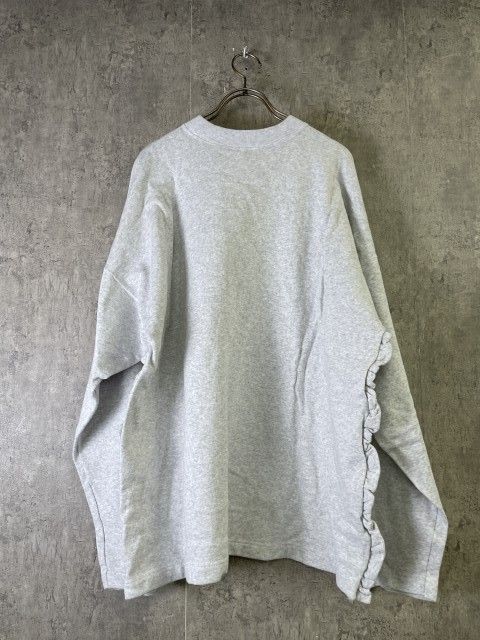 日本製 HOLIDAY ﾎﾘﾃﾞｲ MINI SWEAT RUFFLE TOPS ﾐﾆ ｽｳｪｯﾄ ﾗｯﾌﾙ ﾄｯﾌﾟｽ