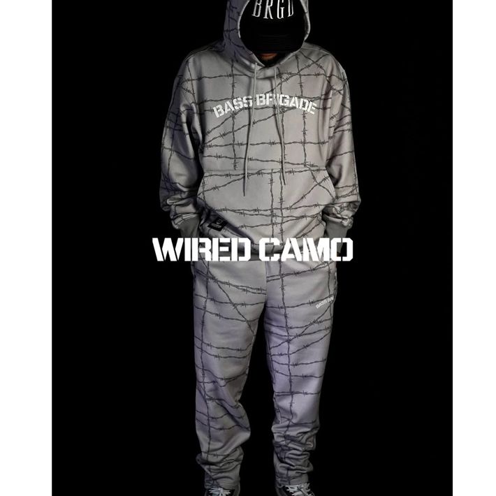 スウェットパンツ BASS BRIGADE バスブリゲード WIRED CAMO SWEAT