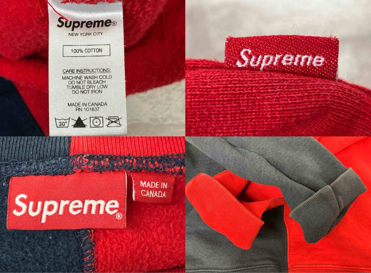 Supreme Split Crewneck Sweatshirt シュプリーム スプリット クルー