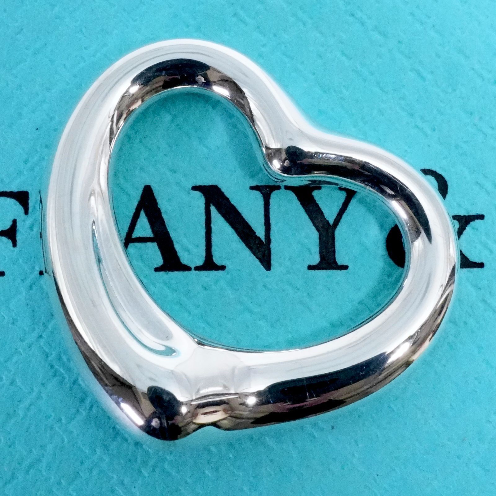 専用　正規品　極美品ティファニーハートペンダント　チャーム 極美品22mm ティファニー オープンハート ペンダントトップ/25-2167S