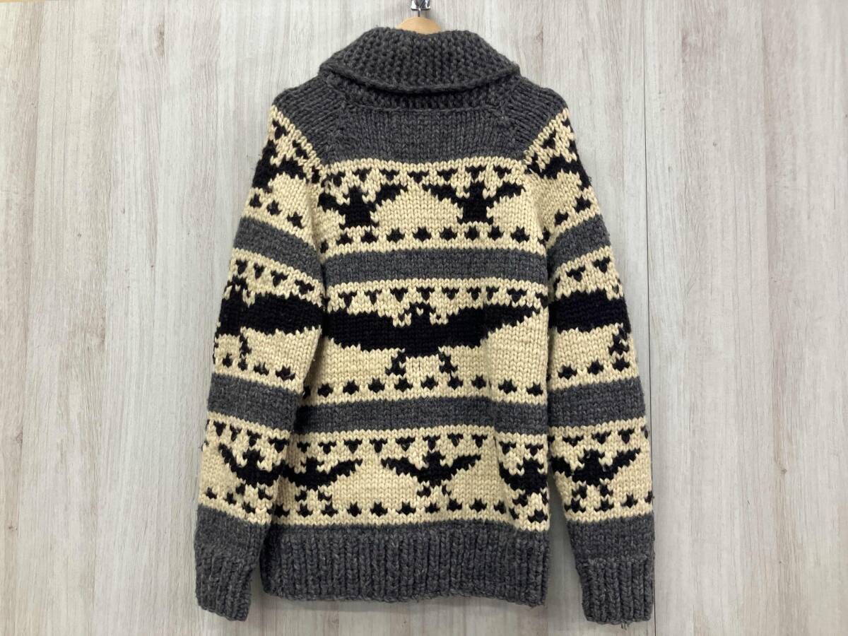 TENDERLOIN テンダーロイン カウチンニットジャケット Mサイズ グレー