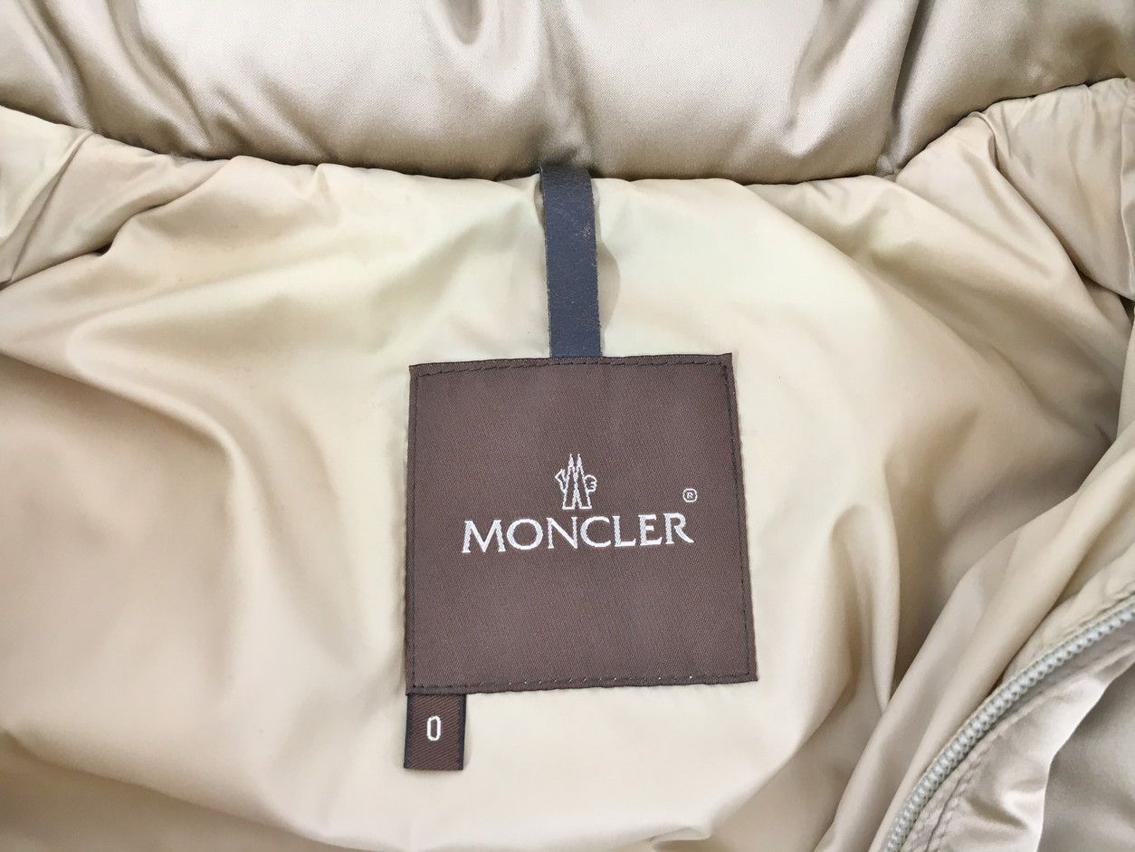 モンクレール MONCLER ダウンジャケット 0 長袖 予備ボタン ハンガー