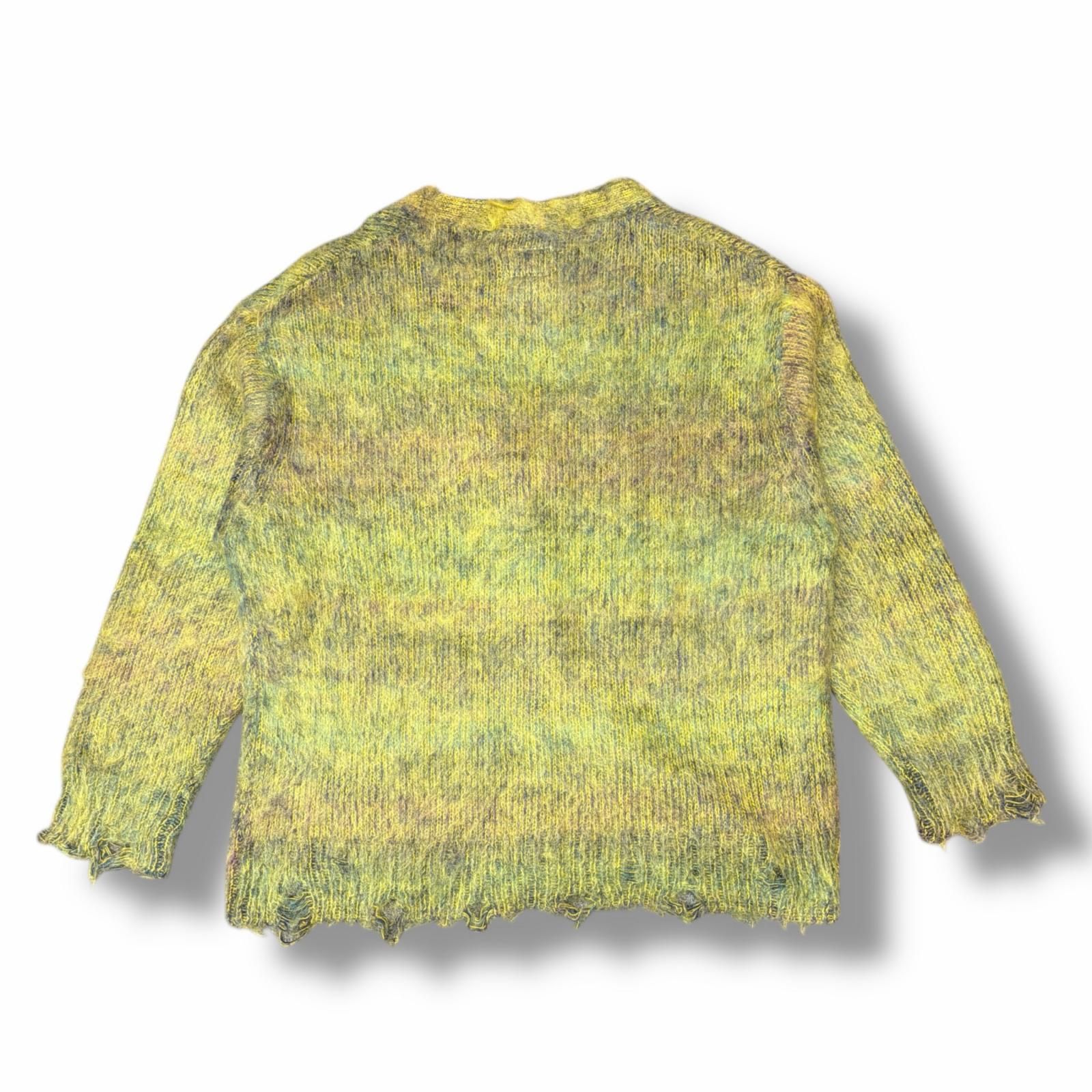 KAMIYA Kasuri Mohair Cardigan カスリモヘアカーディガン ニット