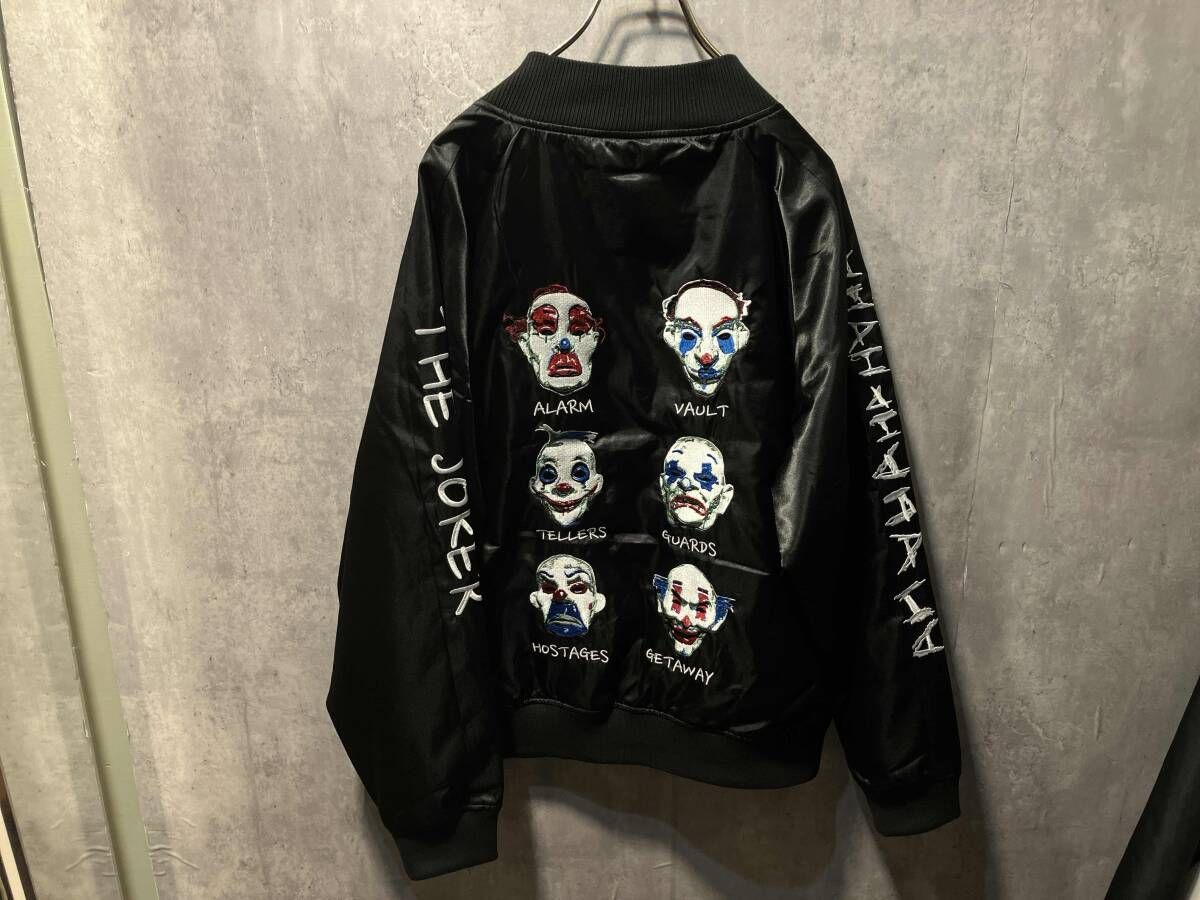 DC ダーク ジョーカー スカジャン L ブルゾン ジョーカー スカジャン