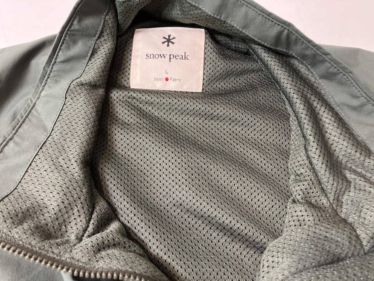 SNOW PEAK 2L OCTA VEST スノーピーク 2L オクタ ベスト JK-24AU008 L 