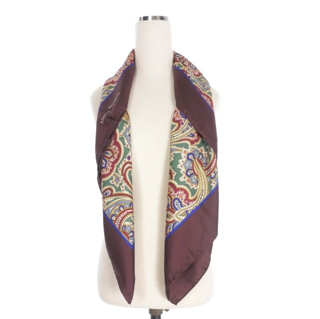 Maison Margiela メゾン マルジェラ ペイズリー柄シルクスカーフ メゾンマルジェラ Maison Margiela 22AW ペイズリー柄 シルクスカーフ