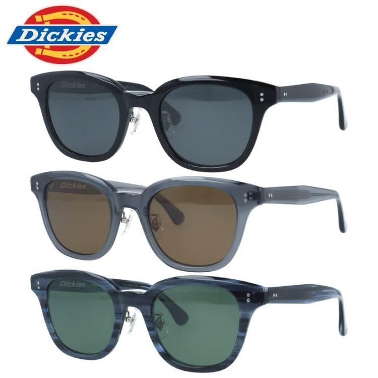 ディッキーズ サングラス 偏光サングラス アジアンフィット フルフィット 調整 ノーズパッド クリングス Dickies DIKS 512 全3 ウェリントン型 ユニセックス メンズ レディース