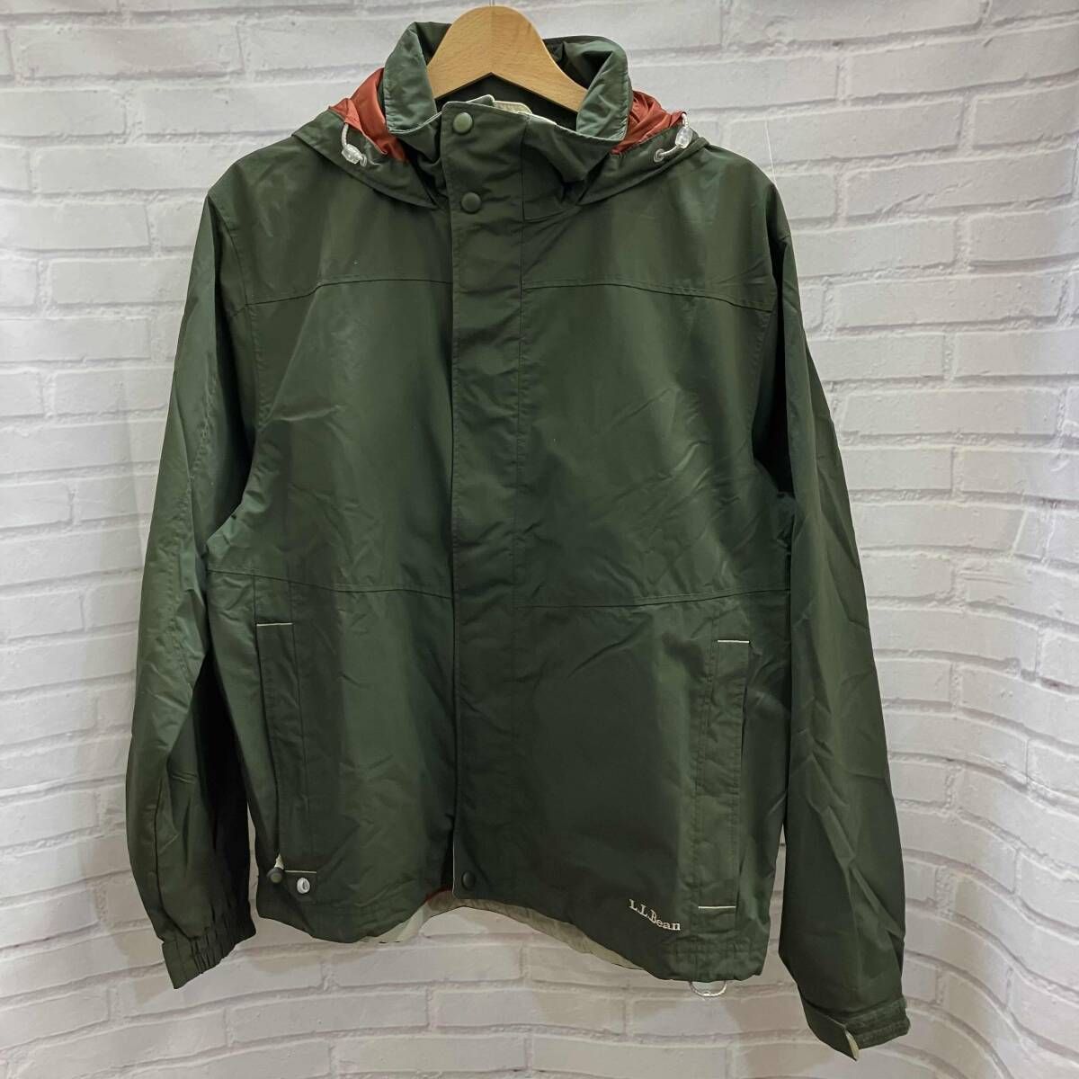 USA製 80年代 L.L.Bean マウンテンパーカー 古着 used Levi's リーバイス 半袖シャツ フラミンゴ 総柄 白 ホワイト