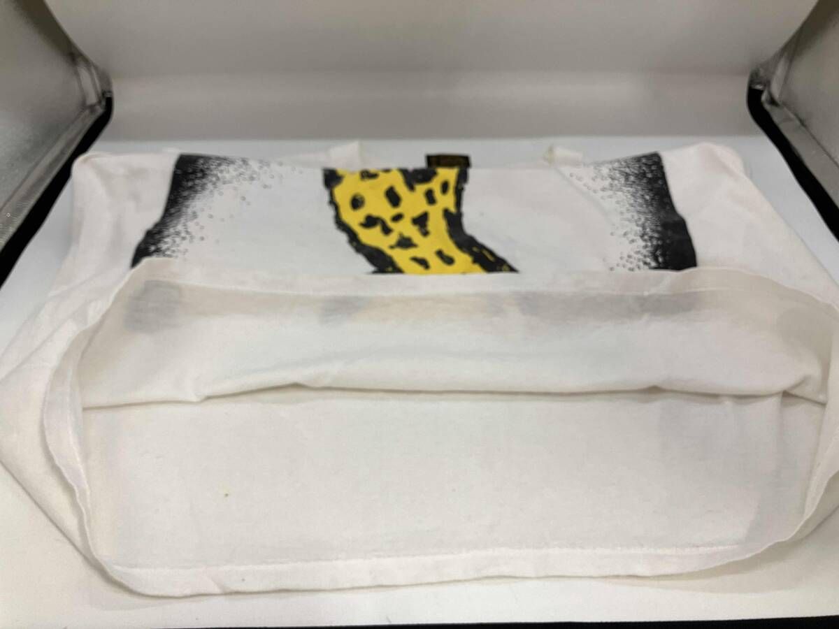  BROCKUM THE ROLLING STONES ブロッカム ザ ローリングストーンズ ツアーTシャツ 90 s メンズサイズ L ホワイト系 Tシャツ アパレル ミュージシャン