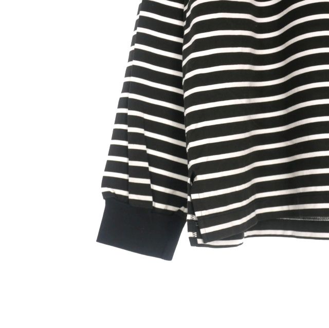 MAISON SPECIAL / 長袖カットソー/0/コットン/BLK/ボーダー/11232411309 メゾンスペシャル MAISON SPECIAL 23AW プライムオーバー ボーダー
