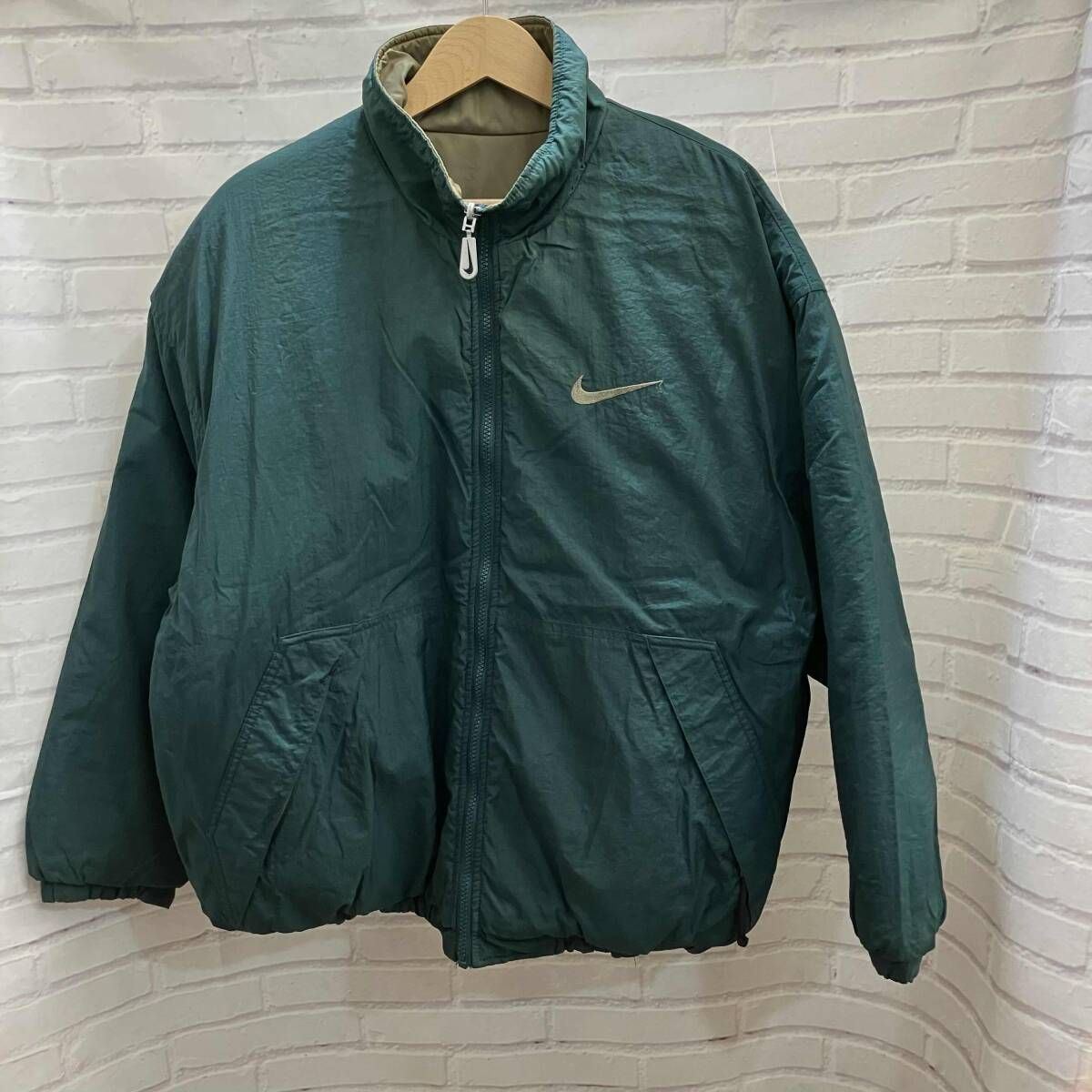 NIKE / ナイキ / 90s / 銀タグ / リバーシブルダウン / シミ有り